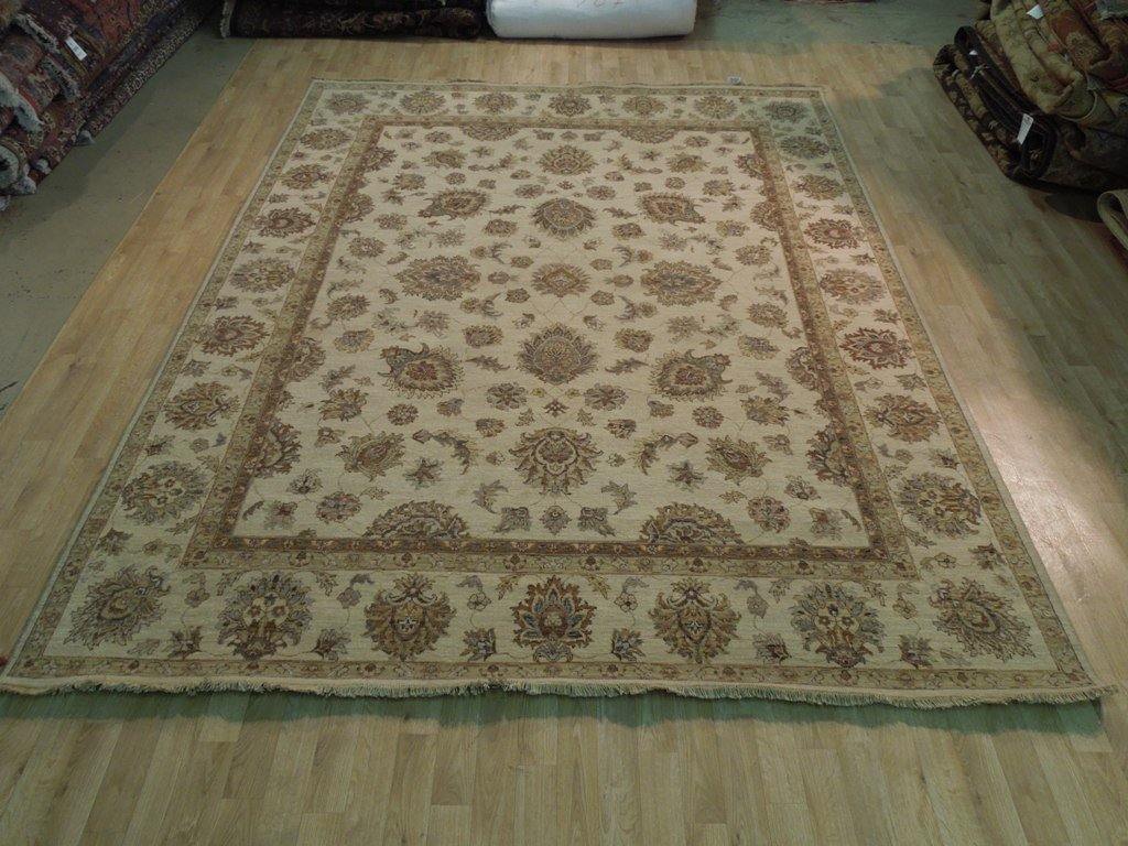 8x10 Vegetable Dyed Chobi Rug - India - bestrugplace