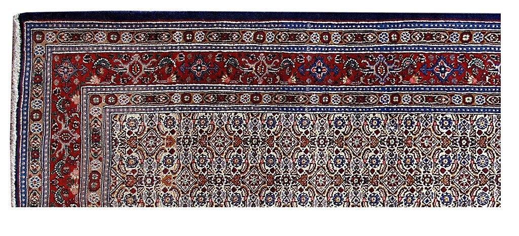 3x8 Authentic Hand Knotted Persian Mood Bijar Rug - Iran - bestrugplace