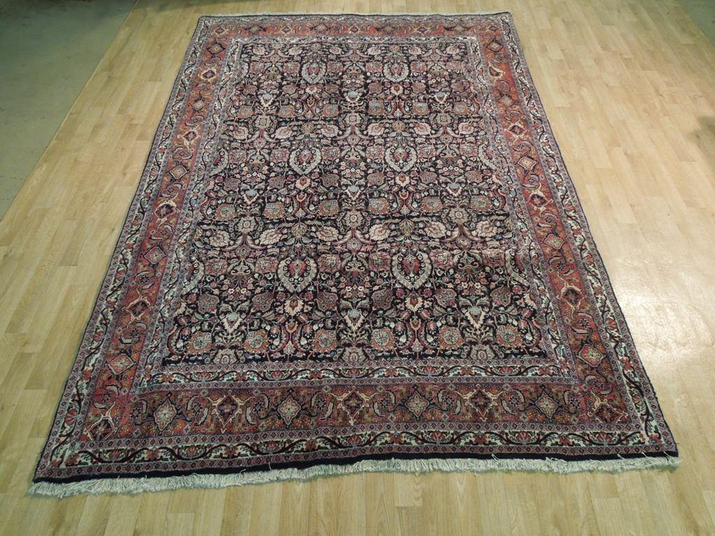 7x10 Authentic Hand Knotted Fine Persian Tabriz Rug - Iran - bestrugplace