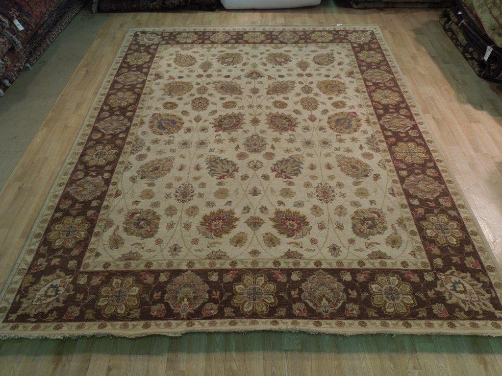 8x10 Vegetable Dyed Chobi Rug - India - bestrugplace