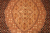 Load image into Gallery viewer, 7.9 x 9.9 High Quality Handmade Rug Wool and Silk Mahi Tabriz BLACK #PIX-15158