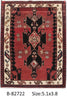 Load image into Gallery viewer, Luxurious 4x5 Authentic Hand-knotted Persian Hamadan Rug - Iran - bestrugplace