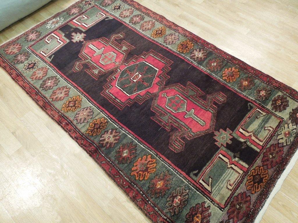 4' x 7' Semi-Antique-Persian-Hamadan-Rug .jpg