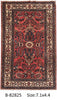 Load image into Gallery viewer, 4&#39; x 7&#39; Red-Persian-Zanjan-Rug.jpg