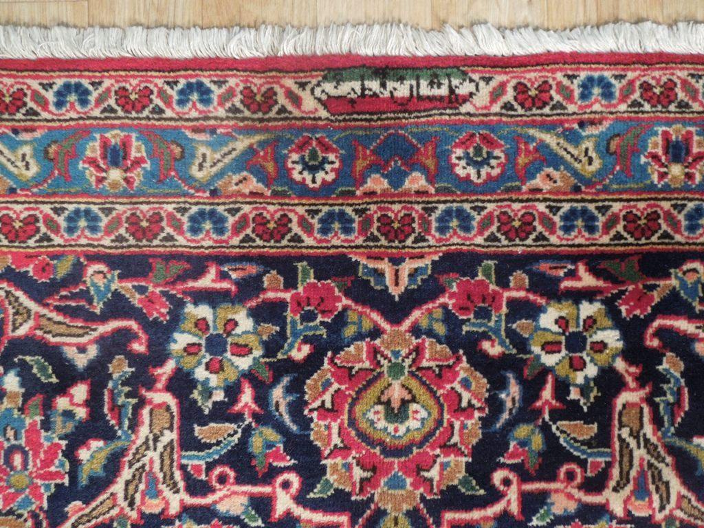 9x12 Authentic Handmade Kashan Persian Rug - Iran - bestrugplace