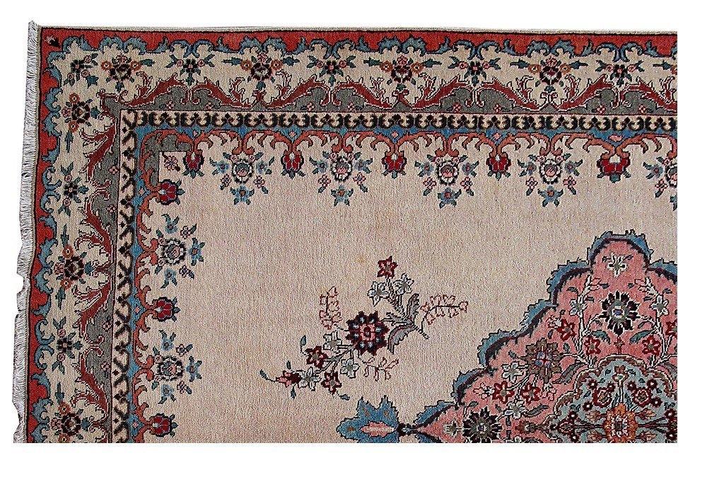 7x11 Authentic Hand Knotted Persian Tabriz Rug - Iran - bestrugplace