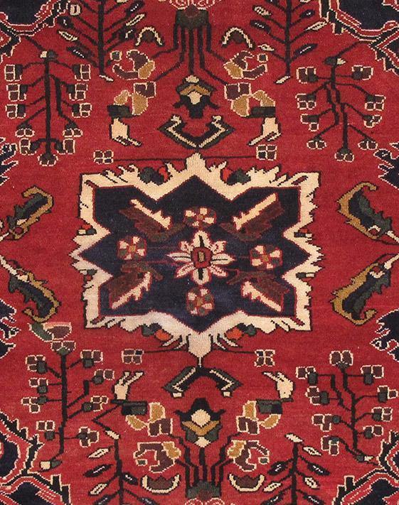 Luxurious 5x7 Authentic Hand-knotted Persian Hamadan Rug - Iran - bestrugplace
