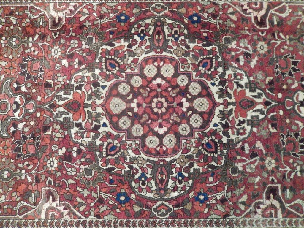 5x9 Authentic Handmade Semi-Antique Persian Hamadan Runner - Iran - bestrugplace