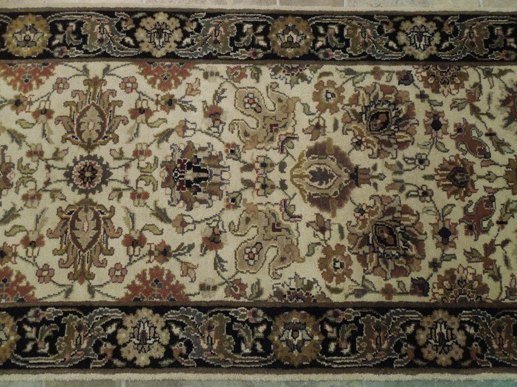 3x22 Vegetable Dyed Chobi Runner - India - bestrugplace