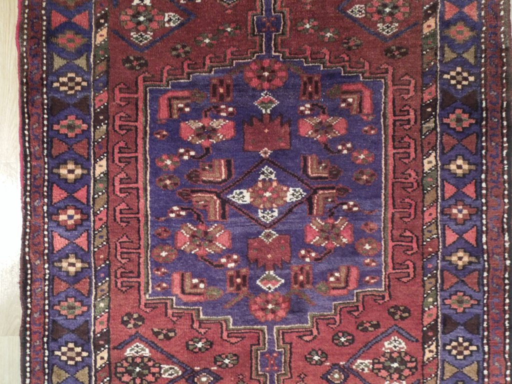 4' x 7' Red-Semi-Antique-Persian-Hamad-Rug.jpg