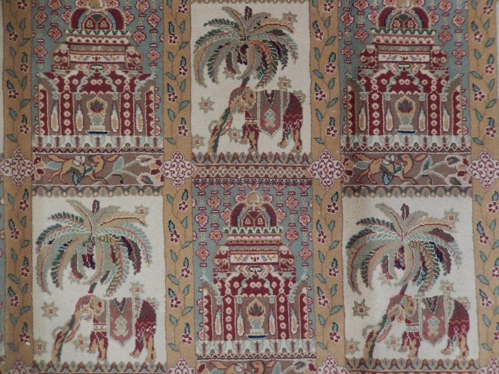 9x11 Wool & Silk Sino Bakhtiari Rug - China - bestrugplace