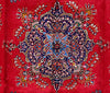 Load image into Gallery viewer, 8.2 x 11.2 Red open Field Persian Tabriz Kerman Rug 80135