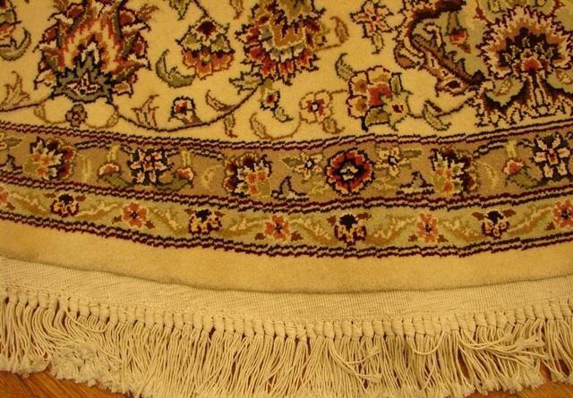 9x9 Silk&Wool Sino Tabriz Rug-China - bestrugplace