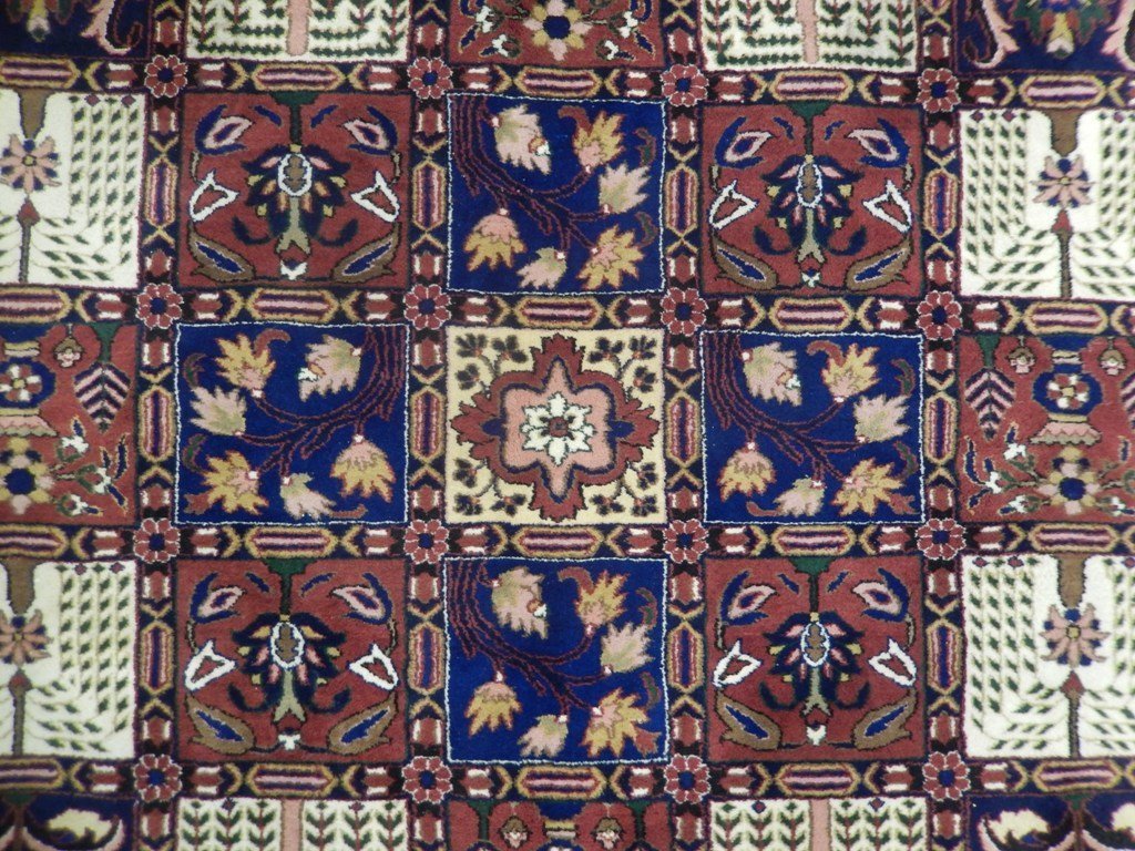 8.3 x 11.3 Vintage Estate Rug Bakhtiari Garden Carpet 23114