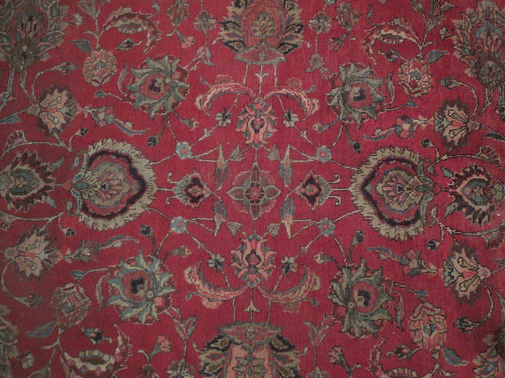 9x12 Authentic Hand Knotted Semi-Antique Persian Mahal Rug - Iran - bestrugplace