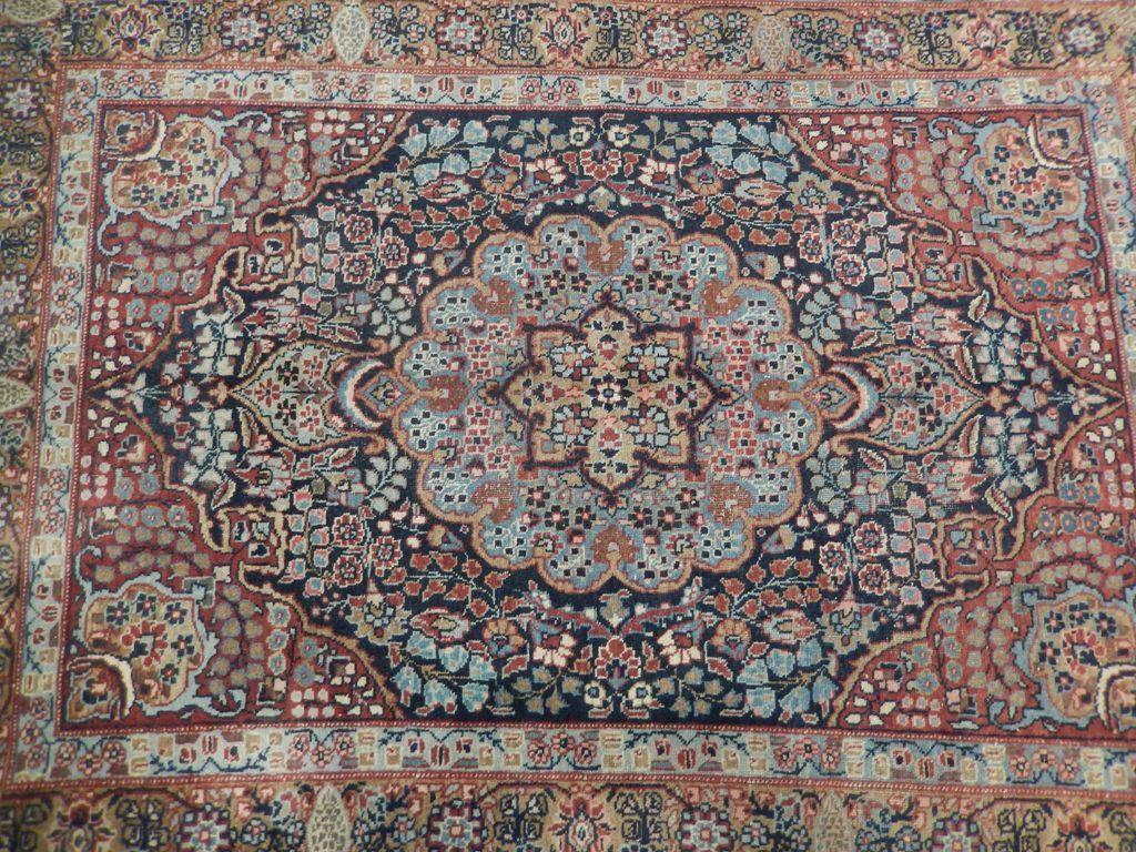 5x6 Authentic Hand Knotted Antique Persian Rug - Iran - bestrugplace