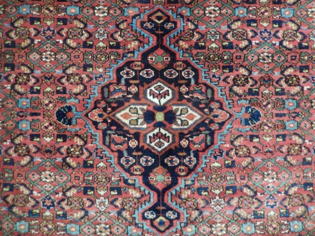 5x10 Authentic Handmade Semi-Antique Persian Bijar Rug - Iran - bestrugplace
