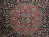 Load image into Gallery viewer, NAVY BLUE 10x13 Authentic Hand Knotted Persian Tabriz Rug - Iran 74546 - bestrugplace