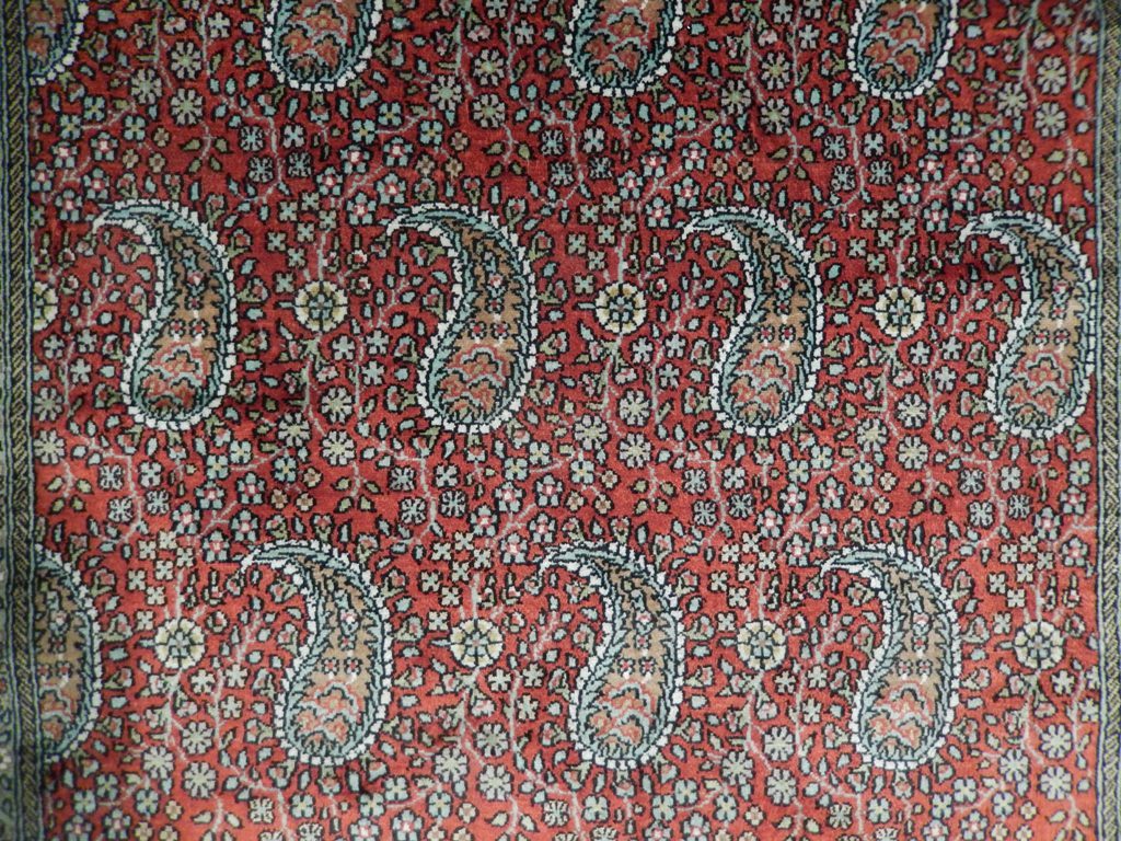 3 x 5 Handmade Silk Rug PAISELY #PIX-22502