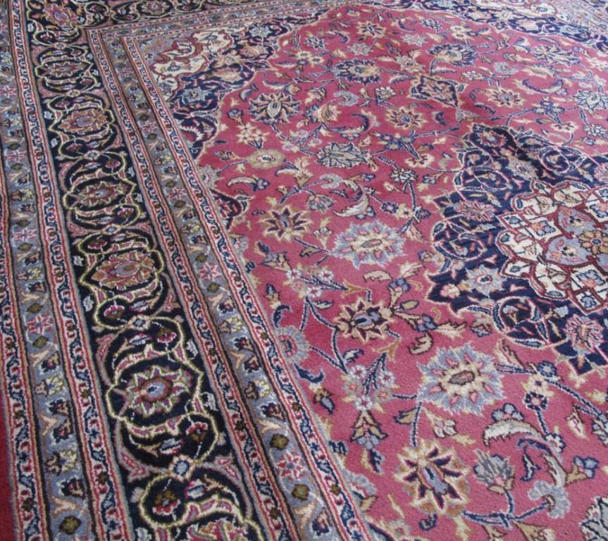 7x10 Authentic Hand-knotted Persian Kashmar Rug - Iran - bestrugplace