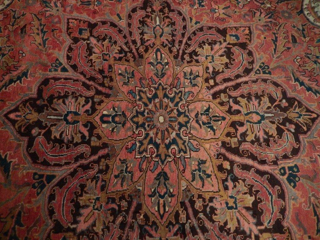 10' x 12' Authentic Hand Knotted Semi-Antique Persian Heriz Rug - Iran - bestrugplace