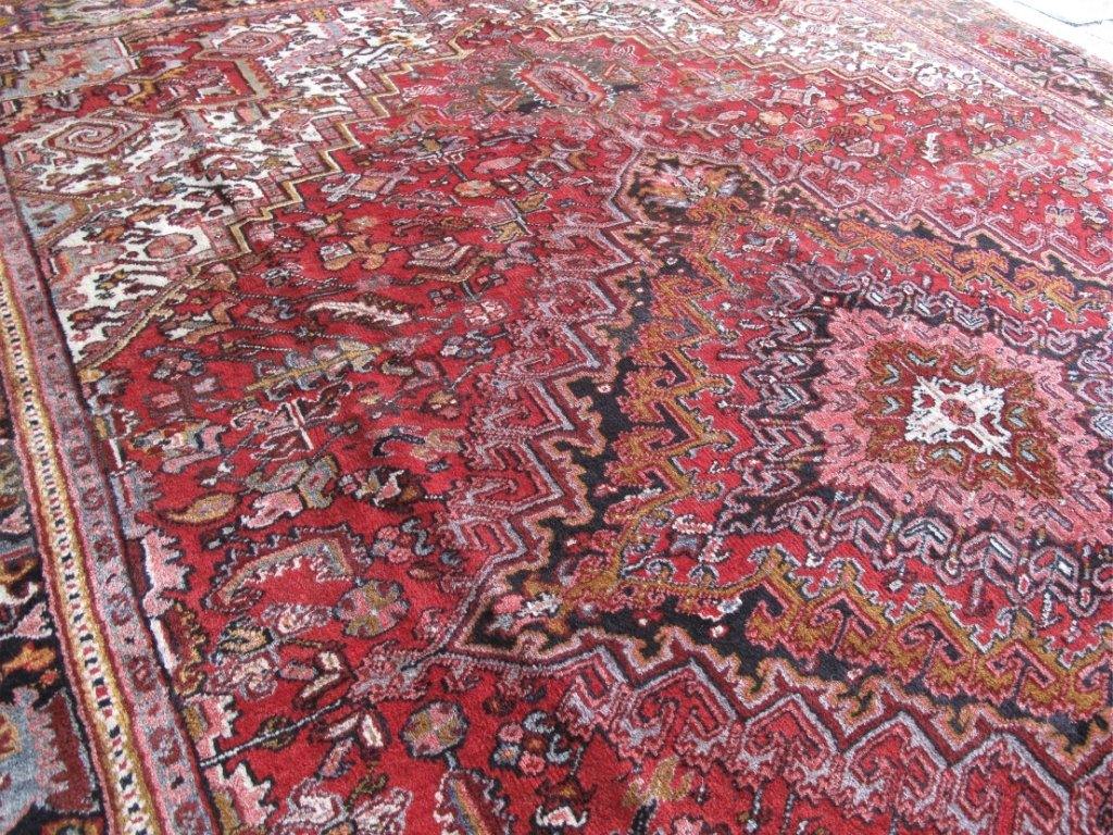 9x12 Authentic Hand-knotted Persian Heriz Rug - Iran - bestrugplace