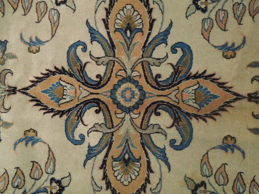 7x10 Authentic Hand Knotted Fine Persian Sarouk Rug - Iran - bestrugplace