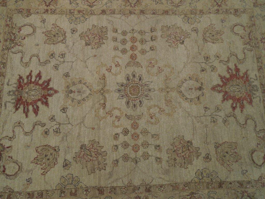 5x6 Vegetable Dyed Chobi Rug - India - bestrugplace