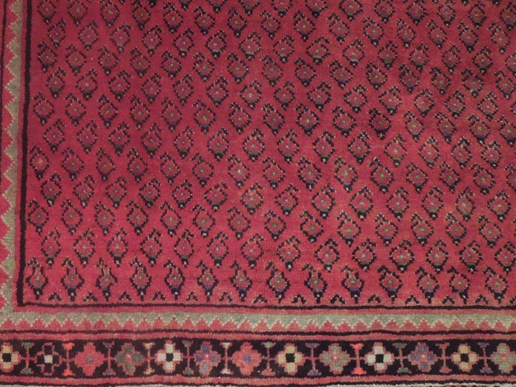 5x11 Authentic Hand Knotted Persian Mir Sarouk Runner - Iran - bestrugplace