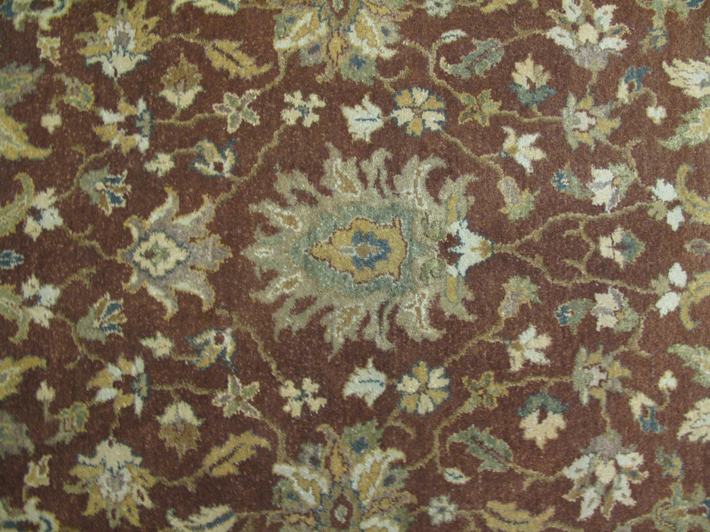 Fascinating 5x9 Authentic Hand-Knotted Vegetable Dyed Chobi Rug - India - bestrugplace