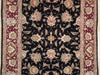 Load image into Gallery viewer, 3&#39; x 8&#39; Black Wool &amp; Silk Fine Quality Runner Rug 19000