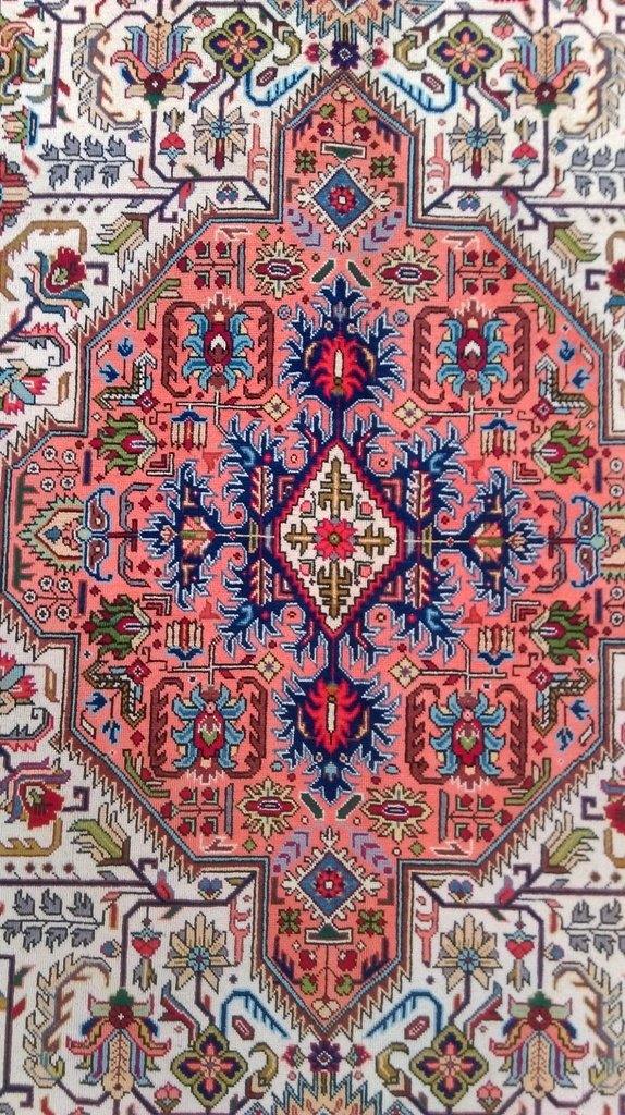 8x12 Authentic Hand Knotted Persian Tabriz Rug - Iran - bestrugplace