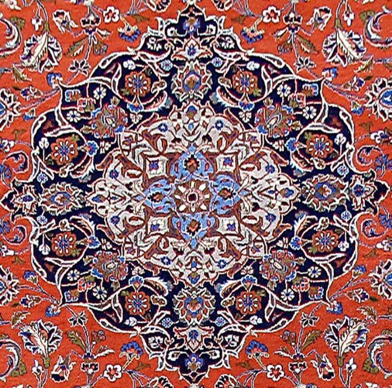 10x13 Authentic Hand Knotted Hi QUALITY Persian Sarouk Rug - Iran - bestrugplace