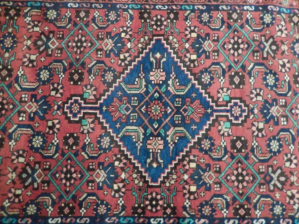 4x8 Authentic Hand Knotted Persian Herati Rug - Iran - bestrugplace