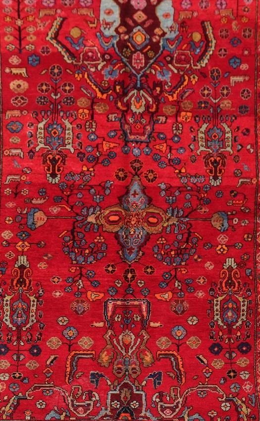 Luxurious 5x8 Authentic Hand-knotted Persian Hamadan Rug - Iran - bestrugplace