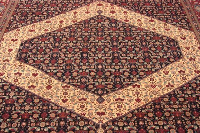 8.6 x 11.6 Fine Sino Bidjar Carpet 14406