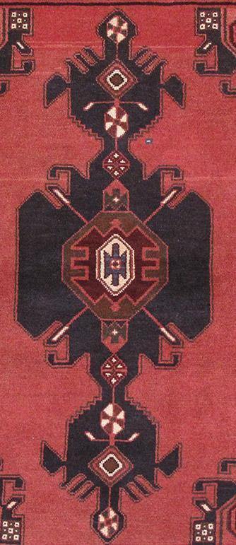 Luxurious 4x5 Authentic Hand-knotted Persian Hamadan Rug - Iran - bestrugplace