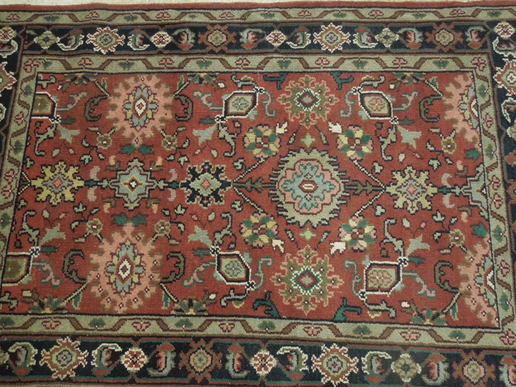 4 x 6 Fire Orange Mahal Rug 23788