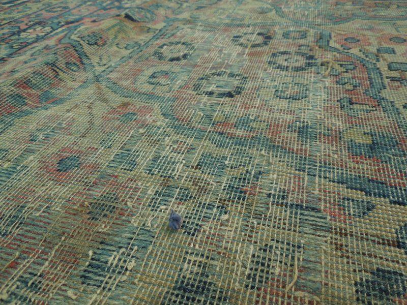 Luxurious 8x11 Authentic Handmade Persian Antique Rug-Iran - bestrugplace