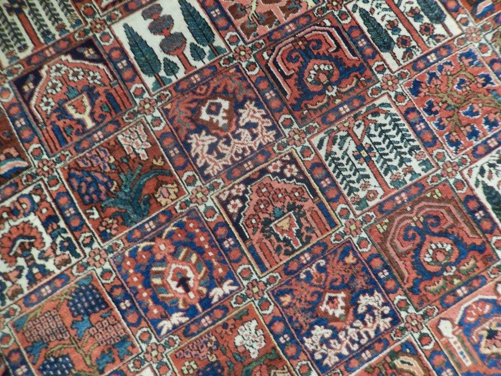 9x12 Authentic Handmade Persian Bakhtiari Rug - Iran - bestrugplace