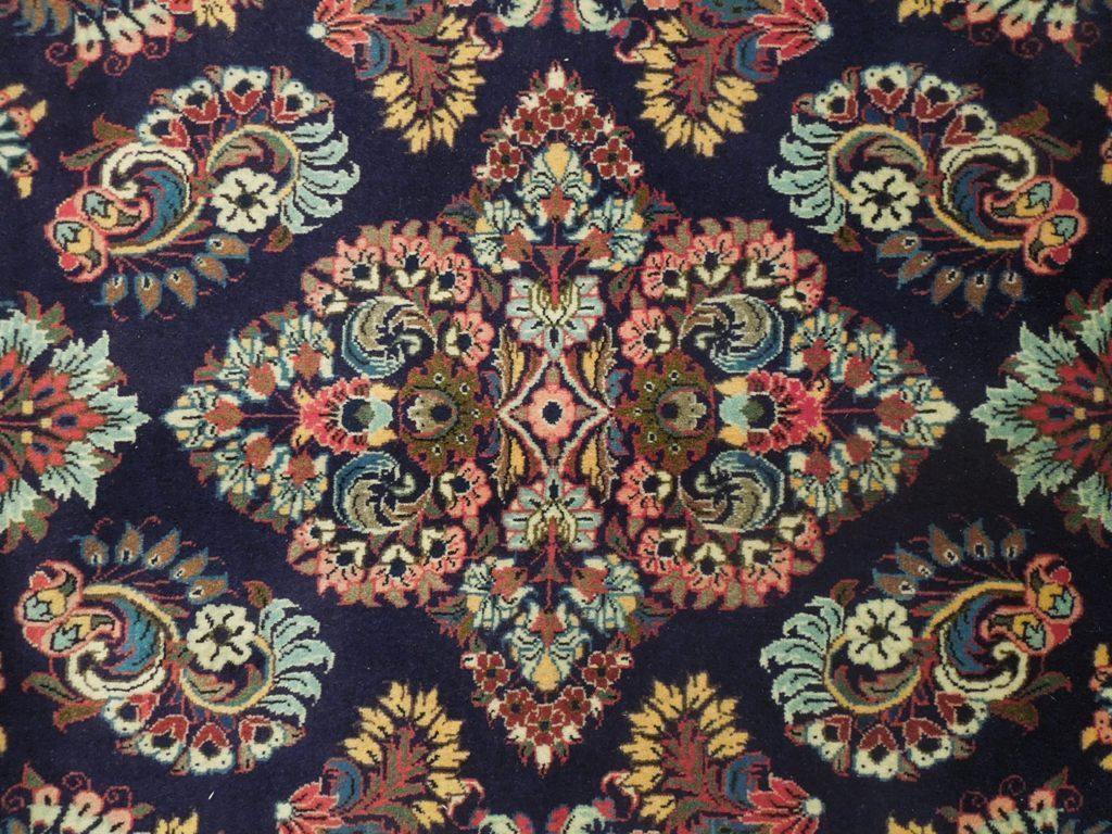 7x11 Authentic Hand Knotted Fine Persian Sarouk Rug - Iran - bestrugplace