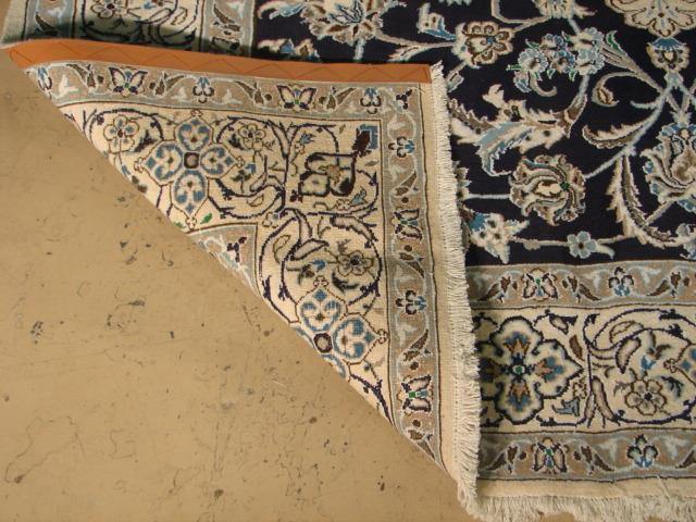 7x10 Authentic Handmade High Quality Silken Persian Nain Rug - bestrugplace
