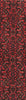 Load image into Gallery viewer, 2.4 x 6.3 Red Persian Hamadan Rug 82628