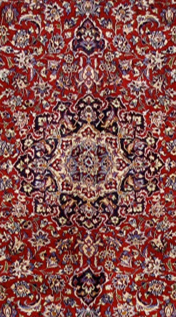 10x14 Authentic Hand Knotted Persian Isfahan JAJAFABAD Rug - Iran 80992 - bestrugplace