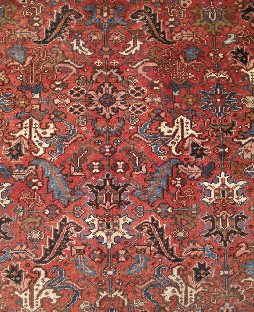 Luxurious 7x10 Authentic Hand-knotted Persian Heriz Rug - Iran - bestrugplace