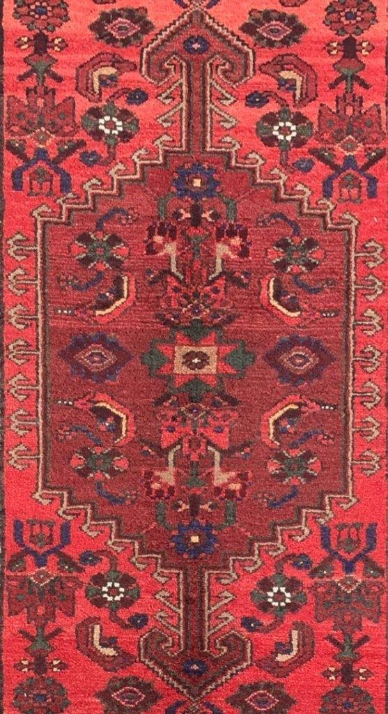 4' x 7' Red Persian Zanjan Rug.jpg