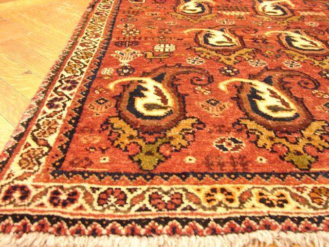5x6 Authentic Handmade Semi Antique Persian Shiraz Tribal Rug-1940 - bestrugplace