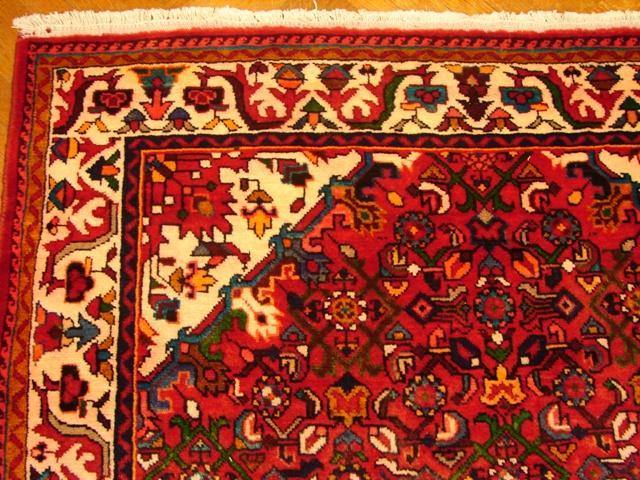 5x10 Authentic Handmade Persian Hamadan Rug-Iran - bestrugplace