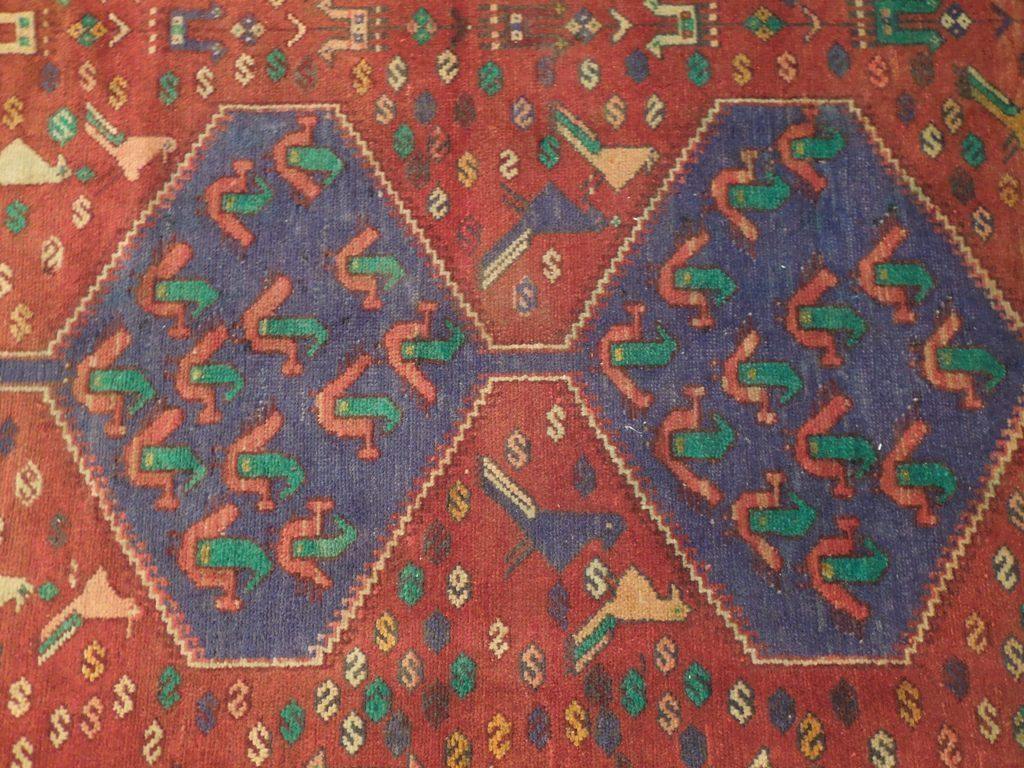 5x9 Authentic Hand Knotted Persian Klardasht Runner - Iran - bestrugplace