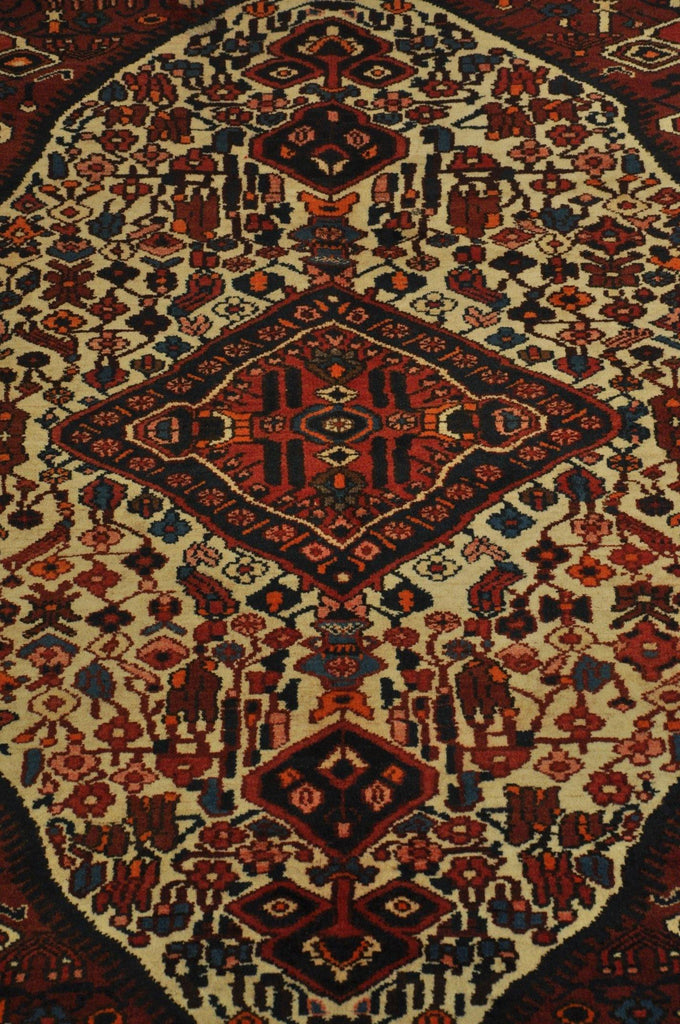 4' x 9' Beige Semi-Antique-Persian-Hamadan-Rug.jpg